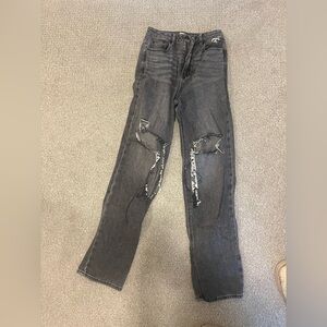 Pacsun Black ripped Jeans Size 27